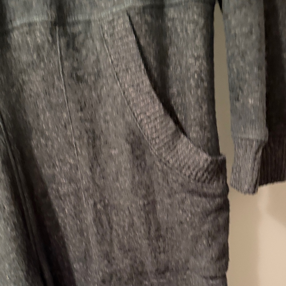 Hush Brand Elle Cozy Light Comfy Sweater V-Neck Jumpsuit Size XS - Picture 5 of 9